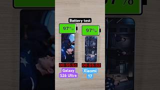 Samsung Galaxy S26 Ultra vs Xiaomi 17 battery test!