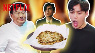 Newt & Iron Chef Ming Tsai's Umbrella Academy Cook Off | Netflix