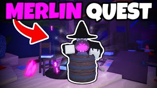 MERLIN QUEST PART 2 FULL GUIDE In Roblox Fisch!