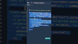 Chat GPT on VS code 👩‍💻 #iot #arduino #diy #chatgpt #vscode