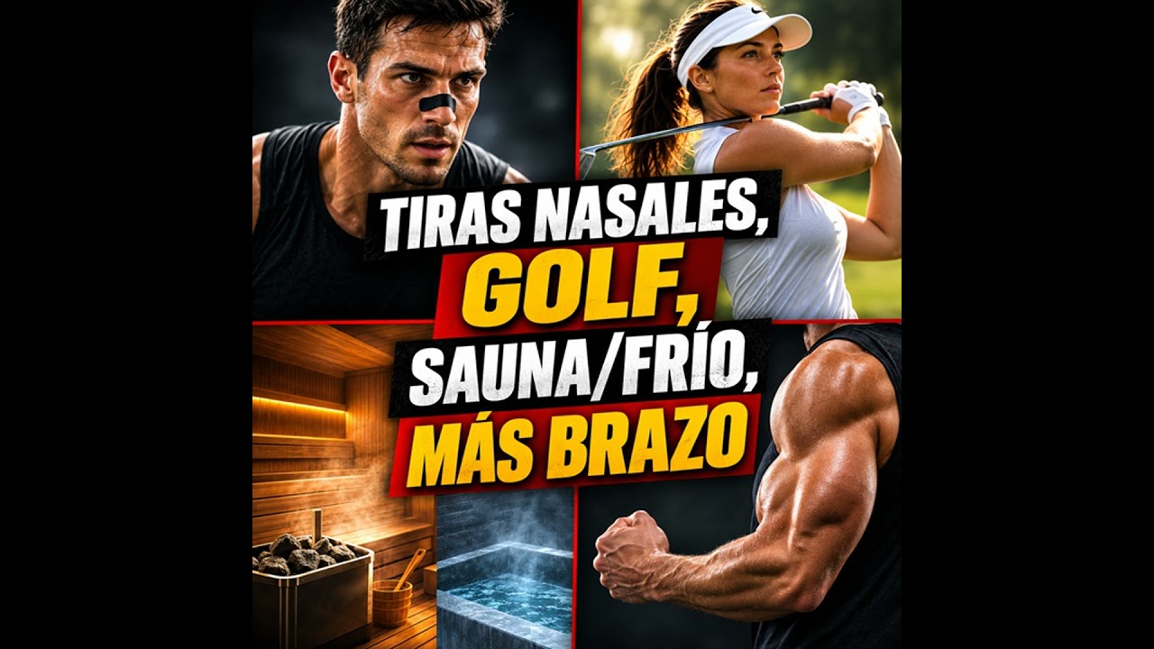 Tiras Nasales, Golf, Protocolo Frío-Calor, Brazos Musculados (Ep. 488)