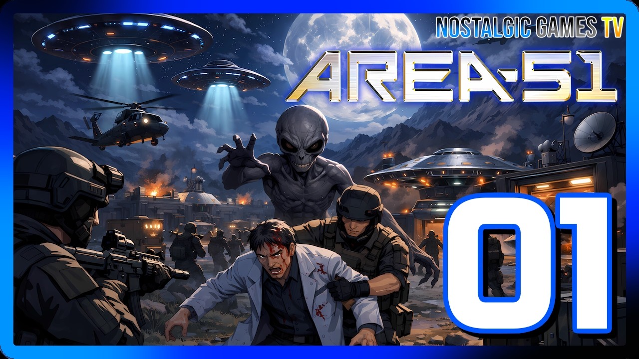 Area 51 (2005) #01 | PS2 | No Commentary | - YouTube