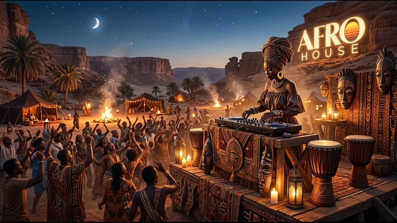 AFRO TECH 2026 ⚡ Tribal Rhythms & Powerful Underground House Mix - YouTube