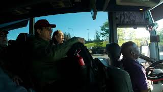 FROM PIER 66 TO SEATAC INT'L AIRPORT - BUS DRIVER TALKING!