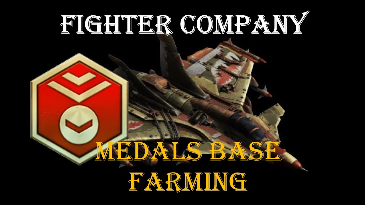 War Commander- [ MEDALS BASE ] FIGHTER COMPANY ONLY TO FARM/ EASY