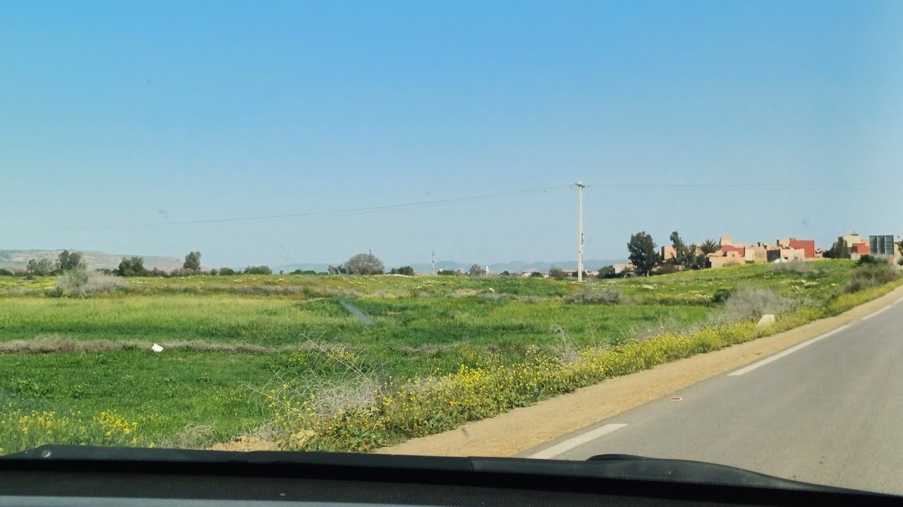 عين السلامة طريق جيري مكناس الطبيعة غزالة ومناظر خلابة مشاء الله