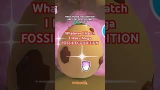 Whatever I Hatch I make MEGA: FOSSIL EGG EDITION! Anyone else here love the Dinos? #adoptme