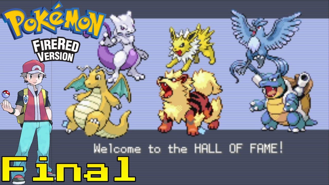 Pokémon FireRed [Final] Round 2 Elite Four YouTube