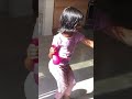 Water fun turned to an experiment | created rainbow inside house with water spray