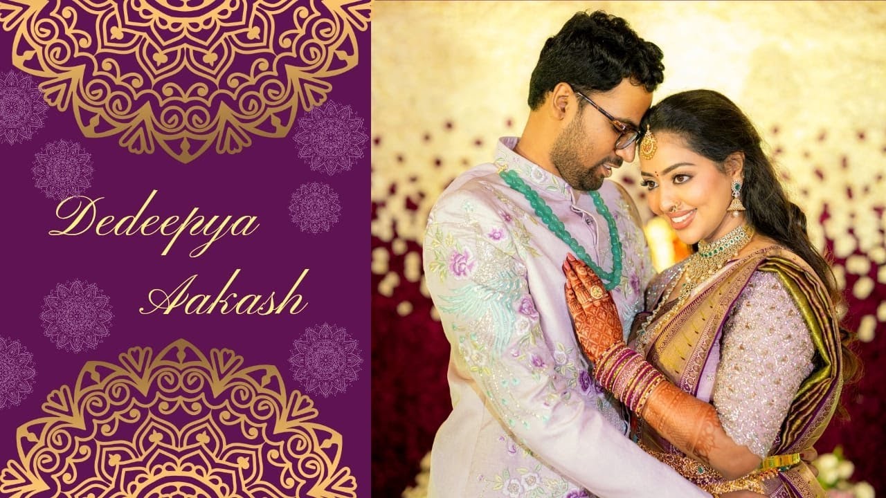 Dedeepya  💕 Aakash || Wedding Teaser || A "24MM Best Photography" Film