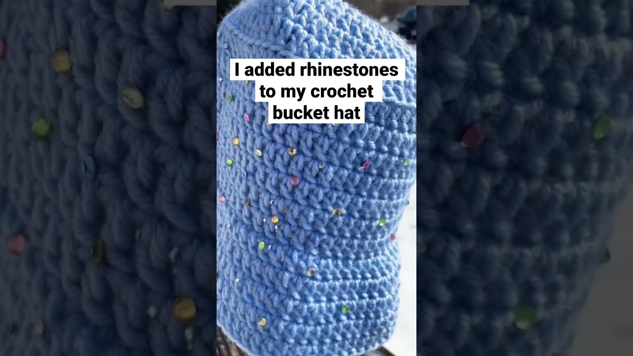 Crochet bucket hat🎩 is a must have summer accessory 