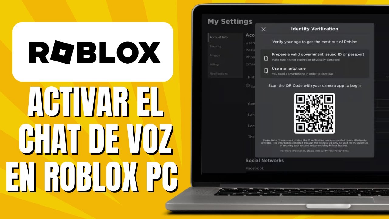 C mo ACTIVAR El Chat De Voz En ROBLOX PC YouTube C mo activar el chat de voz en roblox pc youtube