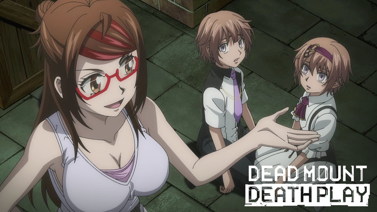 Crunchyroll.pt - 🧛‍♀️ Misaki usou Morder ❗ É super efetivo! ✨ Anime: Dead  Mount Death Play