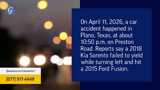Tony Shenekwa, Teen Injured in Accident on Preston Road in Plano
