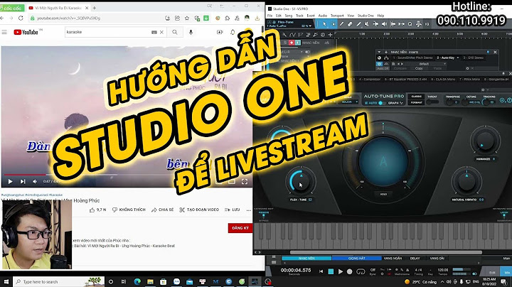 Hướng dẫn sử dụng auto tune hát live năm 2024