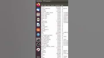 How To Check lsmod command in #ubuntu  From The Command Line #shorts