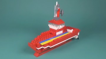 Lego Ship (005) Building Instructions - LEGO Classic How To Build - DIY