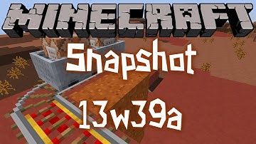 Minecraft Snapshot 13w39a: Minecarts With Command Blocks