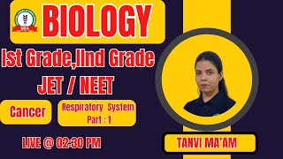Download lagu NCA || BIOLOGY THEORY CLASS - 1 || CANCER & RESPIRATORY SYSTEM || JET || NEET ||