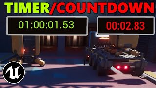Create A Timer/Countdown In Unreal Engine 5