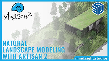 Create Natural Landscapes in SketchUp with Artisan 2 | Complete Tutorial