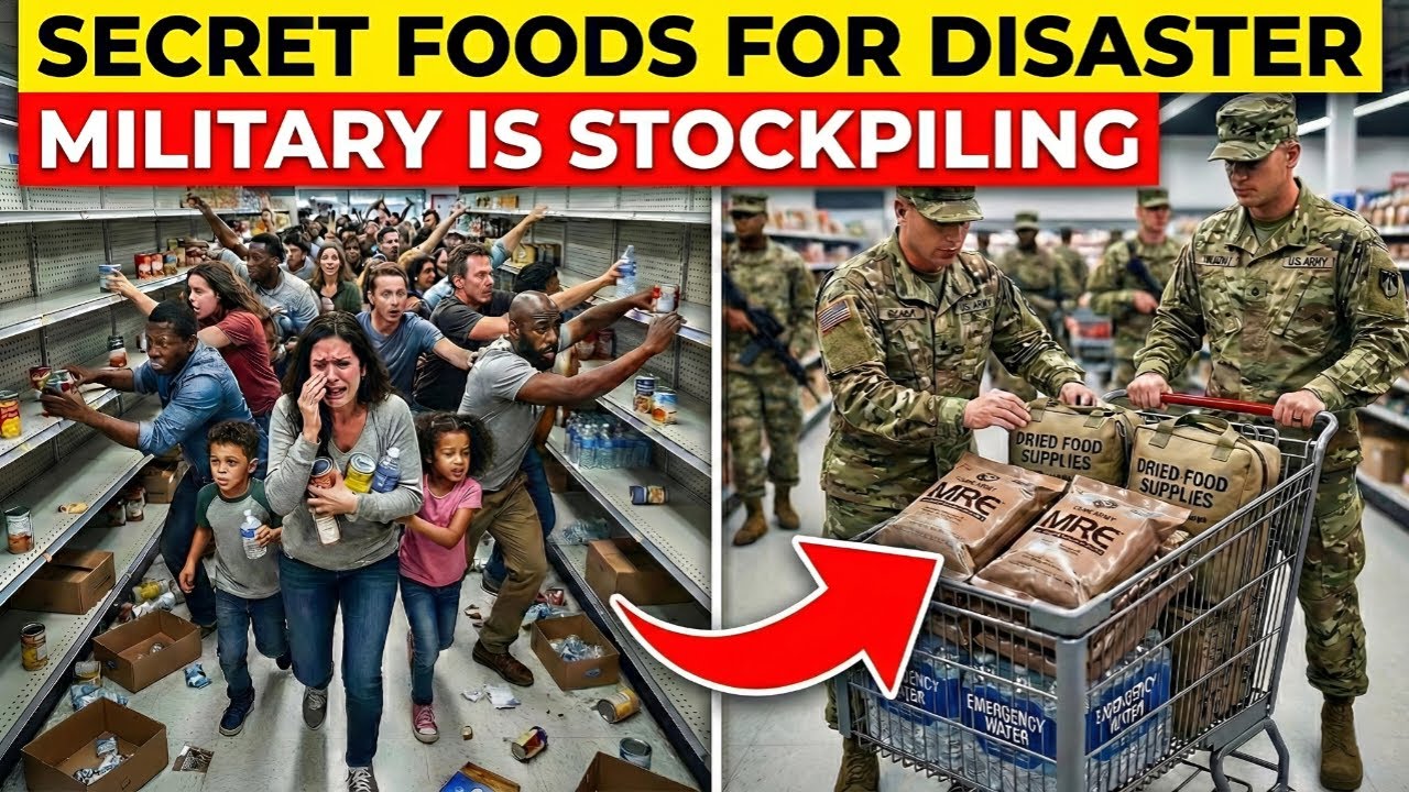 10 Foods the Military Is Secretly Stockpiling for Upcoming Disasters and Why You Should Too