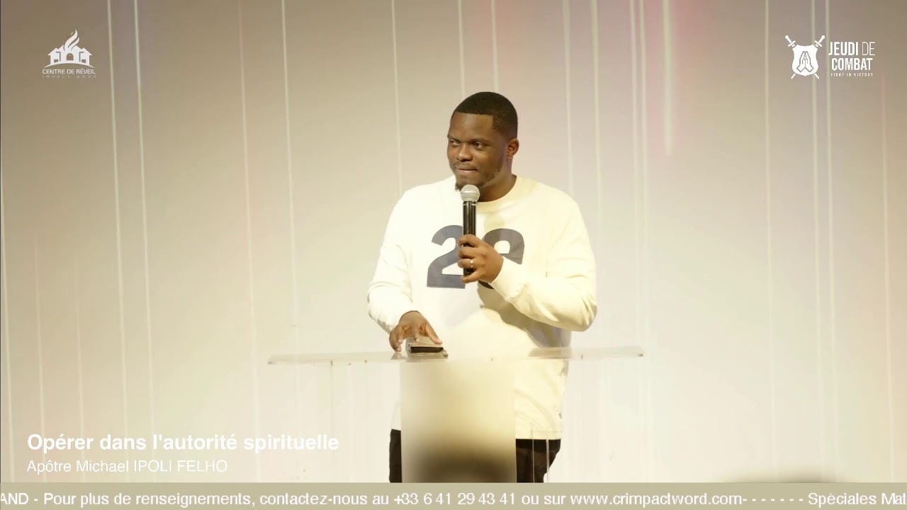 Opérer dans l'autorité spirituelle | Apôtre Michaël IPOLI FELHO