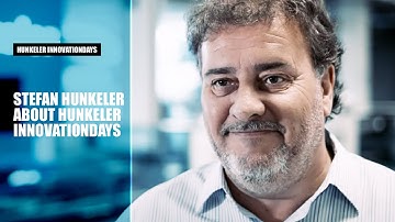 Stefan Hunkeler about Hunkeler Innovationdays