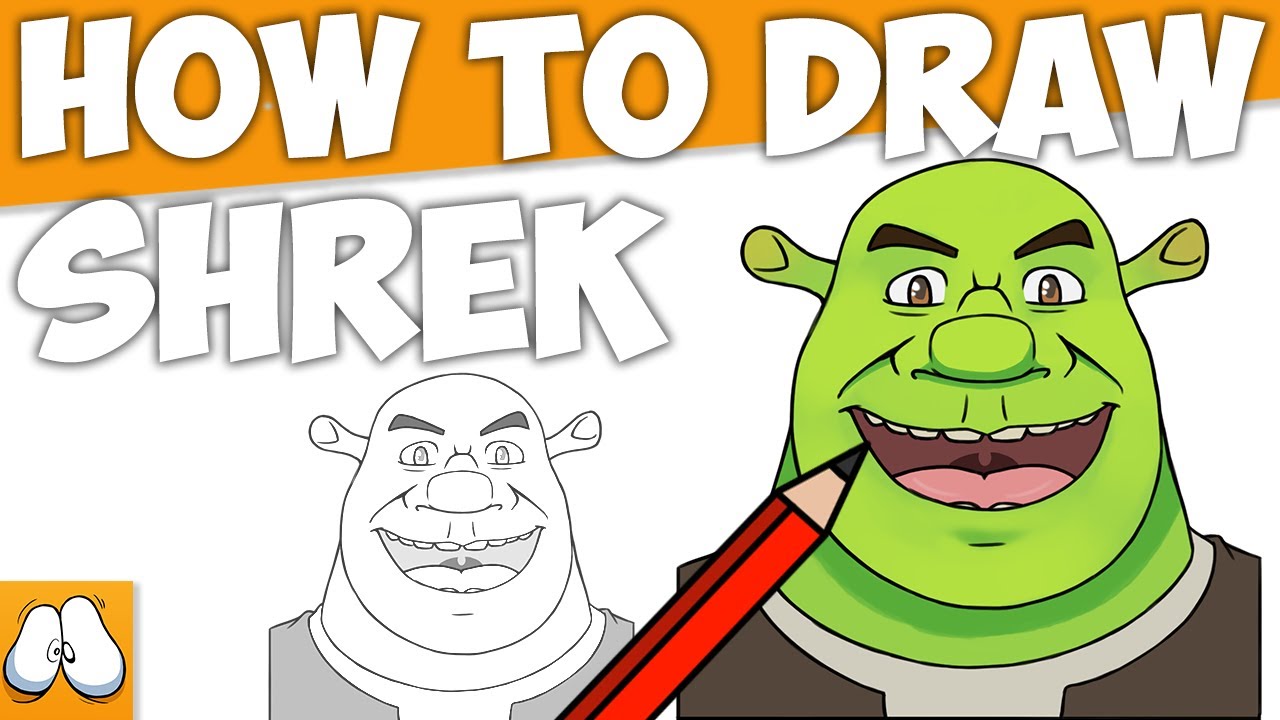How To Draw Shrek - YouTube