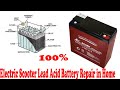 Electric scooter lead acid battery repair in home lead acid battery voltage charger cut off 48v 60v