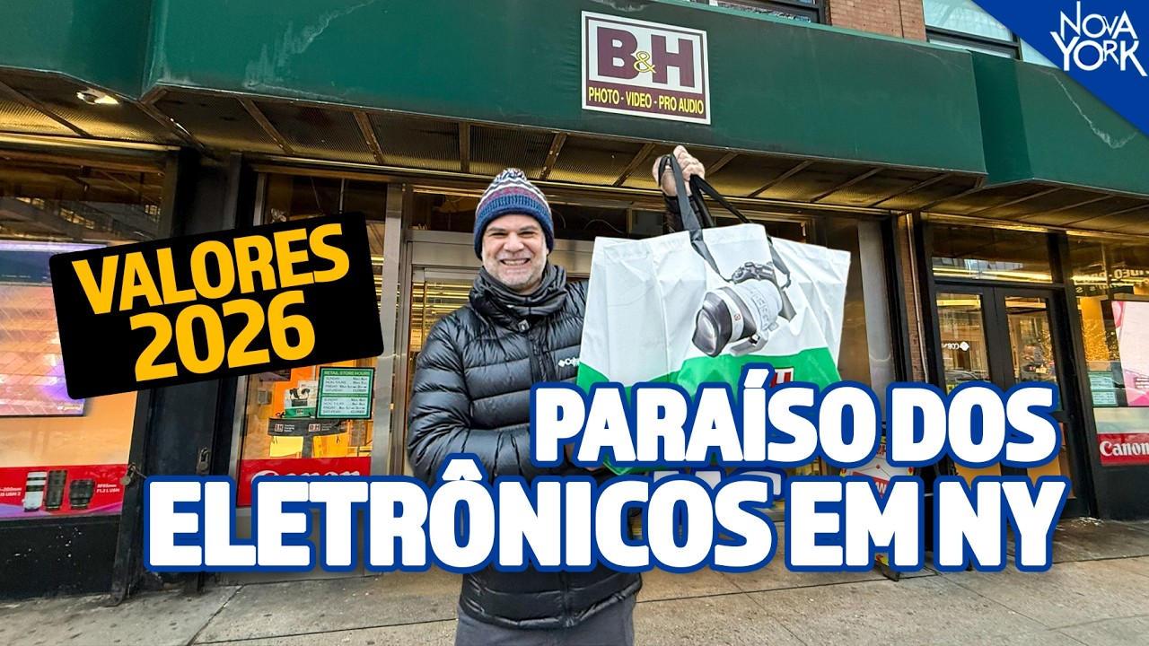 📸 A maior LOJA DE ELETRÔNICOS de Nova York| B&H Photo