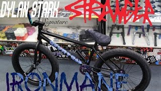 BUILDING UP MY SIGNATURE BMX FRAME THE IRONMANE | DYLAN STARK STRANGER BMX