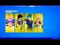 Fortnite employee leaked the dragon ball skins