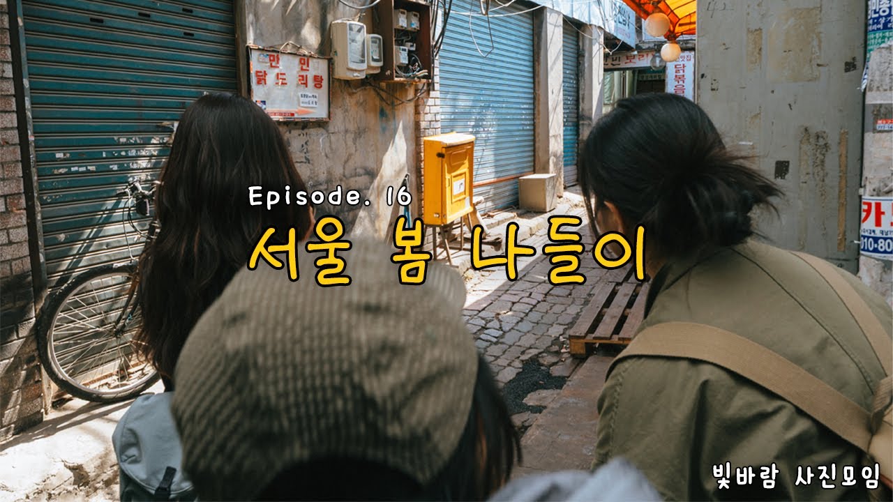 [빛바람 사진모임] EP.16 겨울과 봄 그 사이 가볼만한 곳｜덕수궁｜을지로｜세운상가