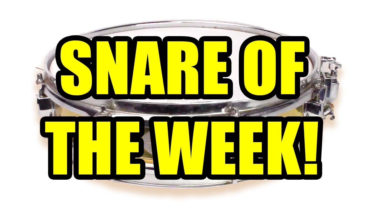 You Won't Believe the Funky, Punchy Sound of This Pearl 3x13 Brass Piccolo Snare Drum