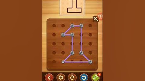 Line puzzle string art oak  level 50 to 60