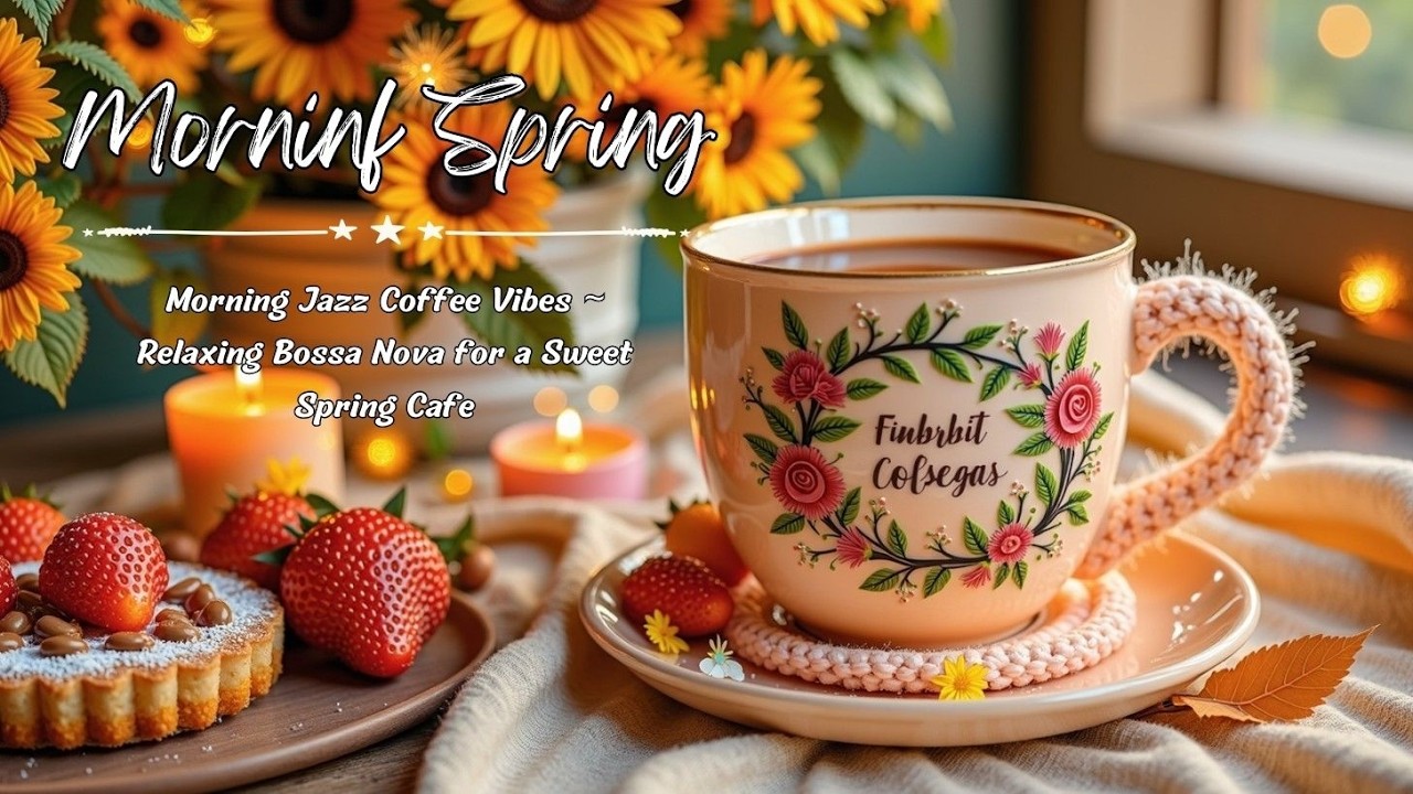 Утренний джаз и босса кофе ~ Сладкие и плавные инструменталы