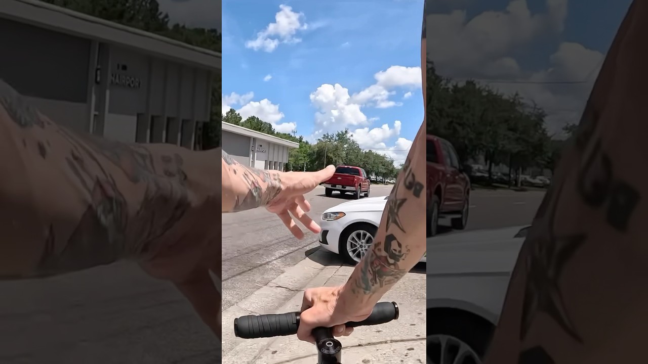 Fixed gear. Small city. Door Dash.