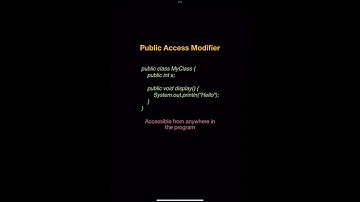 access modifiers in java #java #javaprogramming #javatutorial #softwaredevelopment