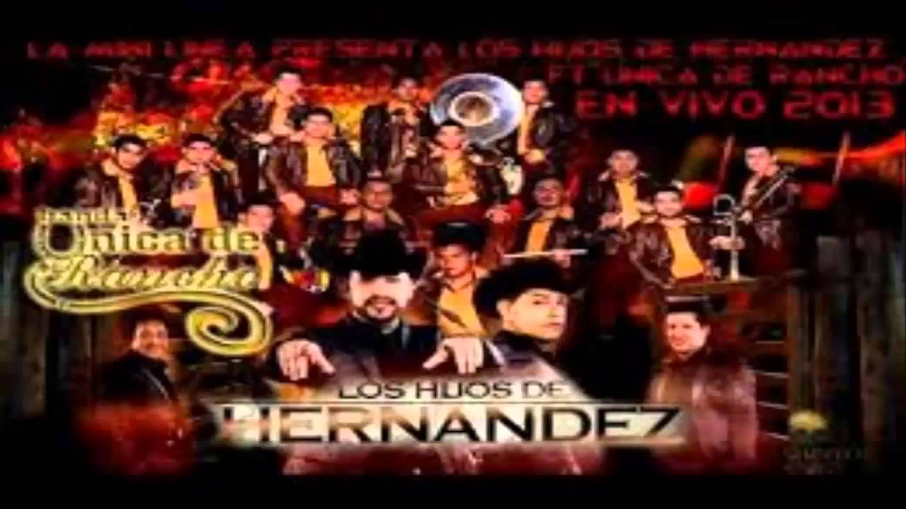los hijos de hernandez ft banda la unica del rancho DISCO COMPLETO 2014