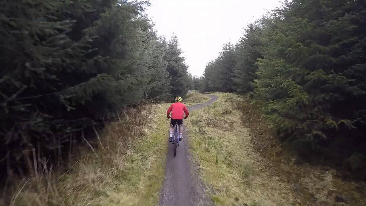 Caron Valley Trails with Scotty dog. Go Pro footage. YouTube