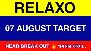 7 August Relaxo Share | Relaxo Share latest news | Relaxo Share price today news
