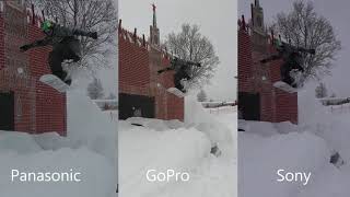 Gopro7 Vs Panasonic(Camcorder)&Sony(Dslr Camera)