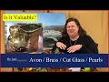 Is it Valuable? Brass, Vintage Versace, Belleek, Avon Bottles, Rookwood, Cut Crystal | Ask Dr. Lori