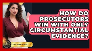 How Do Prosecutors Win With Only Circumstantial Evidence? - Courtroom Chronicles