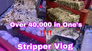 OVER $40,000 IN ONES BEING THROWN| FIGHT CAUGHT ON CAMERA| ATLANTA STRIPPER VLOG| MONEY SHOWER|