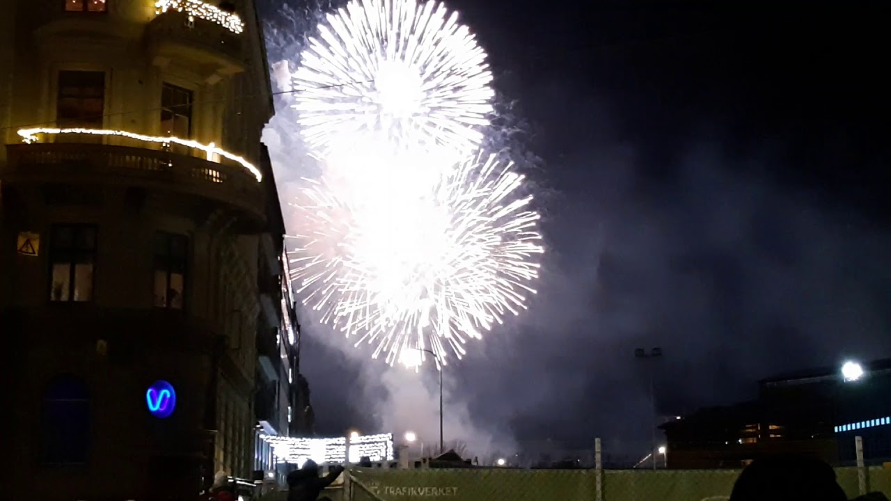 Sweden gothenburg new year 2020 celebration YouTube