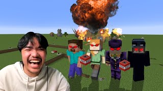 เลือกให้ถูกบ้านหลังไหนระเบิด | Minecraft