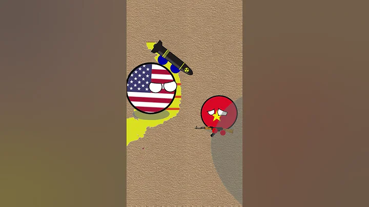 Vietnam Usa and Ussr #countryballs #vietnam #america#country #war #Soviet Union #vietnamwar