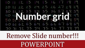 How to Remove Slide Numbers from PowerPoint Slides
